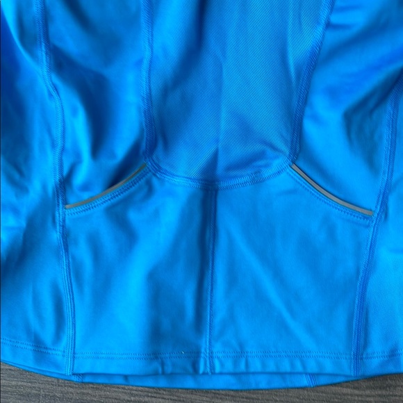 Nike Blue Fitted Racerback Tank Top - Picture 3 of 3